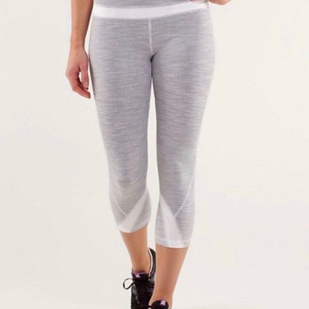 Lululemon Run Inspire Wee Stripe Crop Leggings